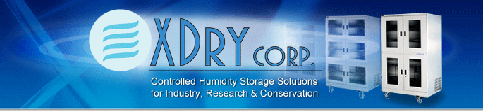 X Dry Humidity Storage Solutions for Industry, Research and Conservation